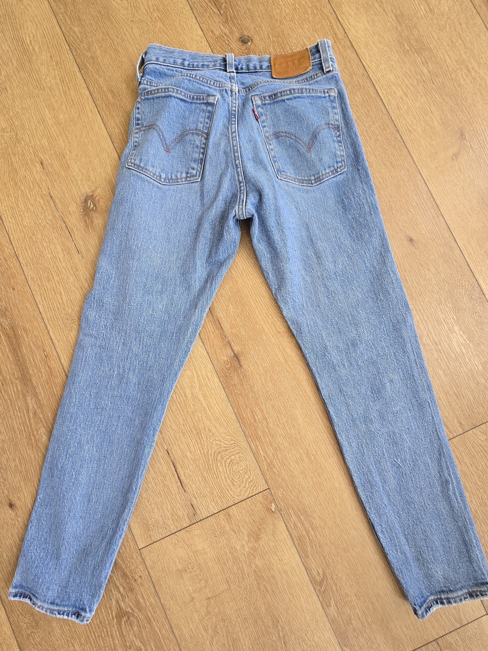 Levi's Wedgie Womans Light Blue Denim